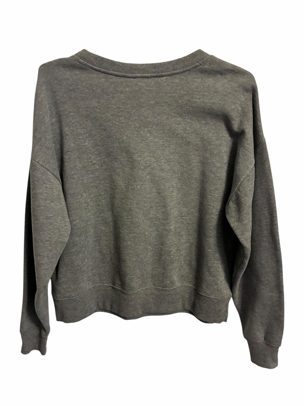 Maeve Natalia B Anthropologie Aperitif Graphic Sweatshirt Grey Small - Picture 4 of 6